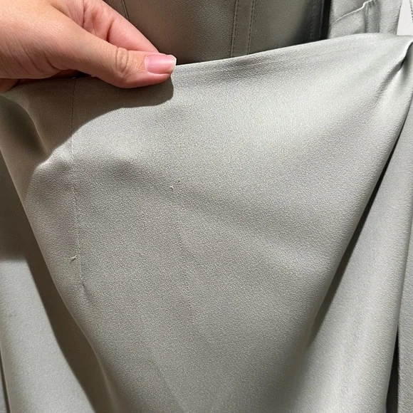 NWT Plus Size V. Chapman Dress June Corset Jacquard Front-Slit Gown Size 16 - Picture 12 of 14